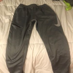 grey Nike joggers